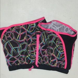 Pink and Blue Peace shorts
